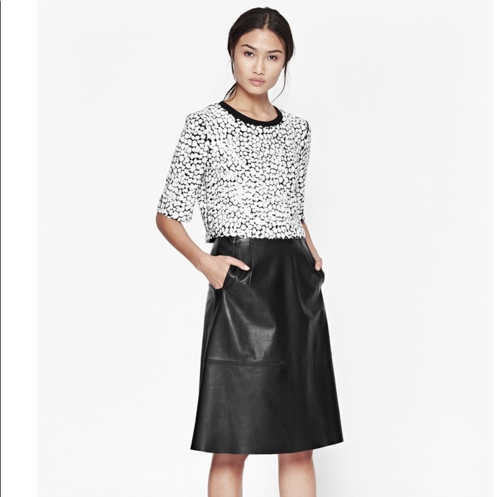 French Connection Flint Sequin Crop Top